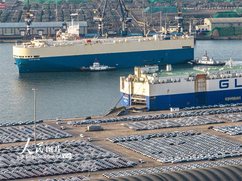 山東煙臺 車輛排隊出海，海洋工程裝備研發駛入快車道